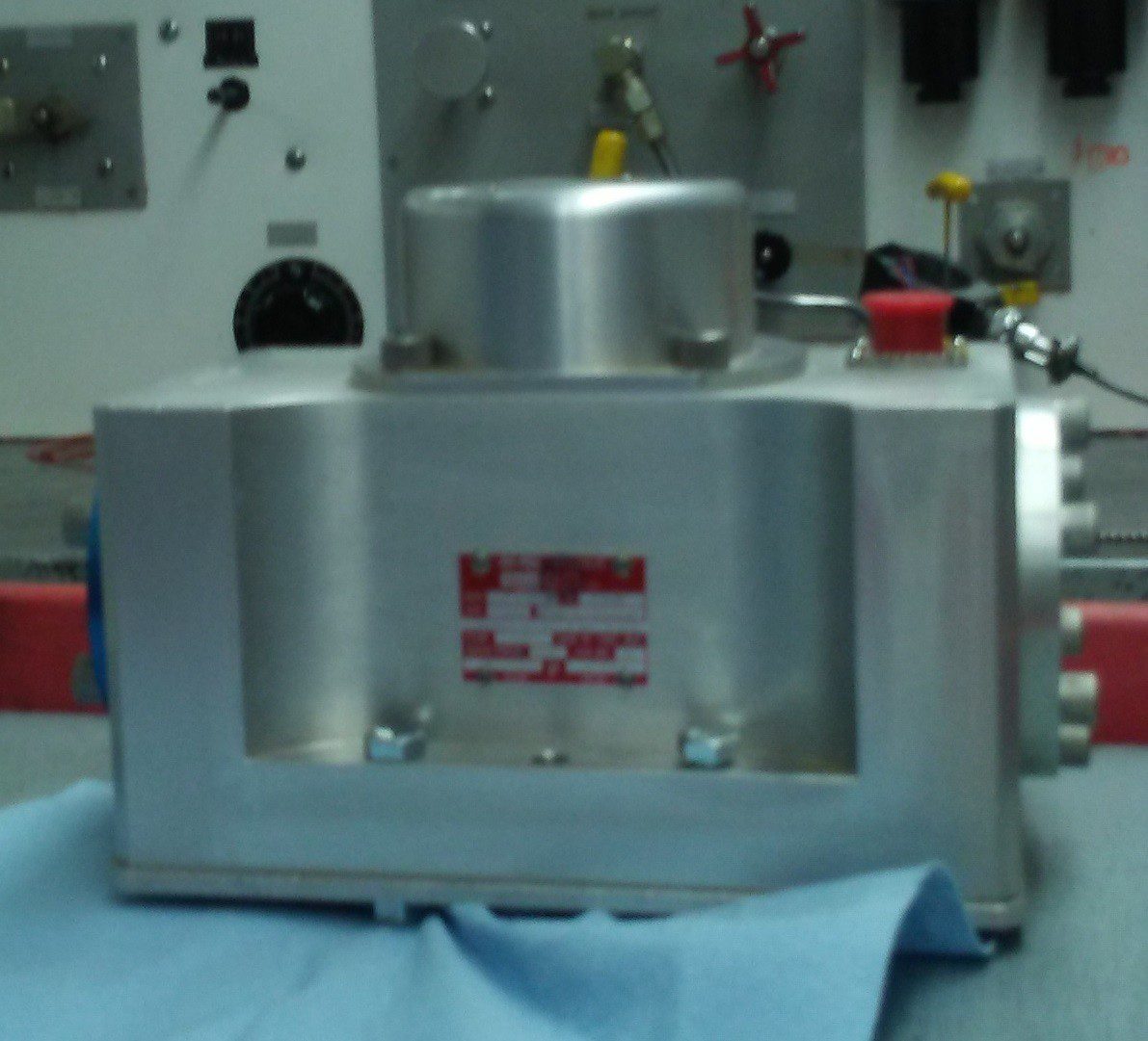 Servo valve unit on the workbench mid-rebuild at NC Servo Technology