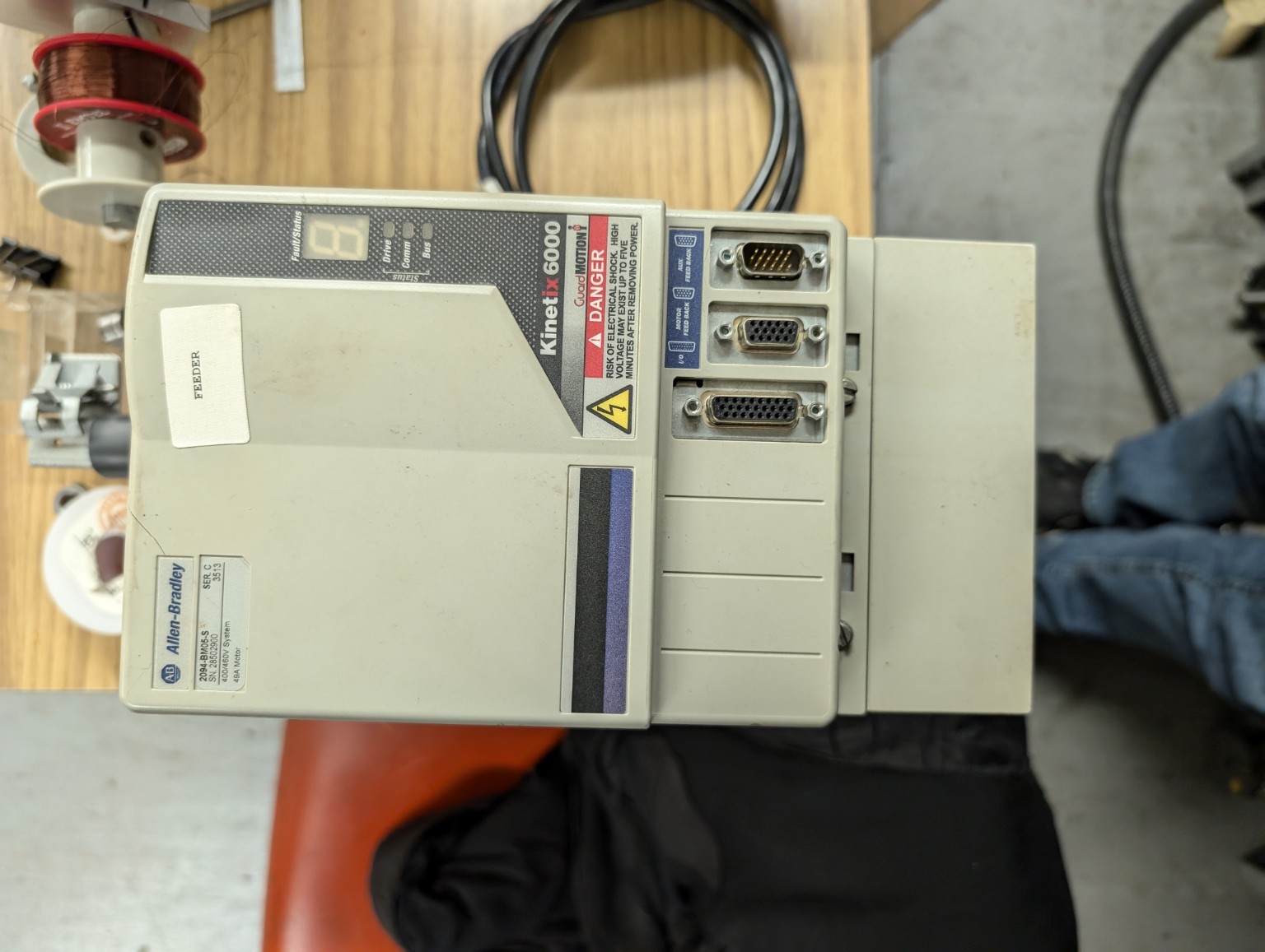 Allen-Bradley Kinetix 6000 servo drive serviced by NC Servo Technology