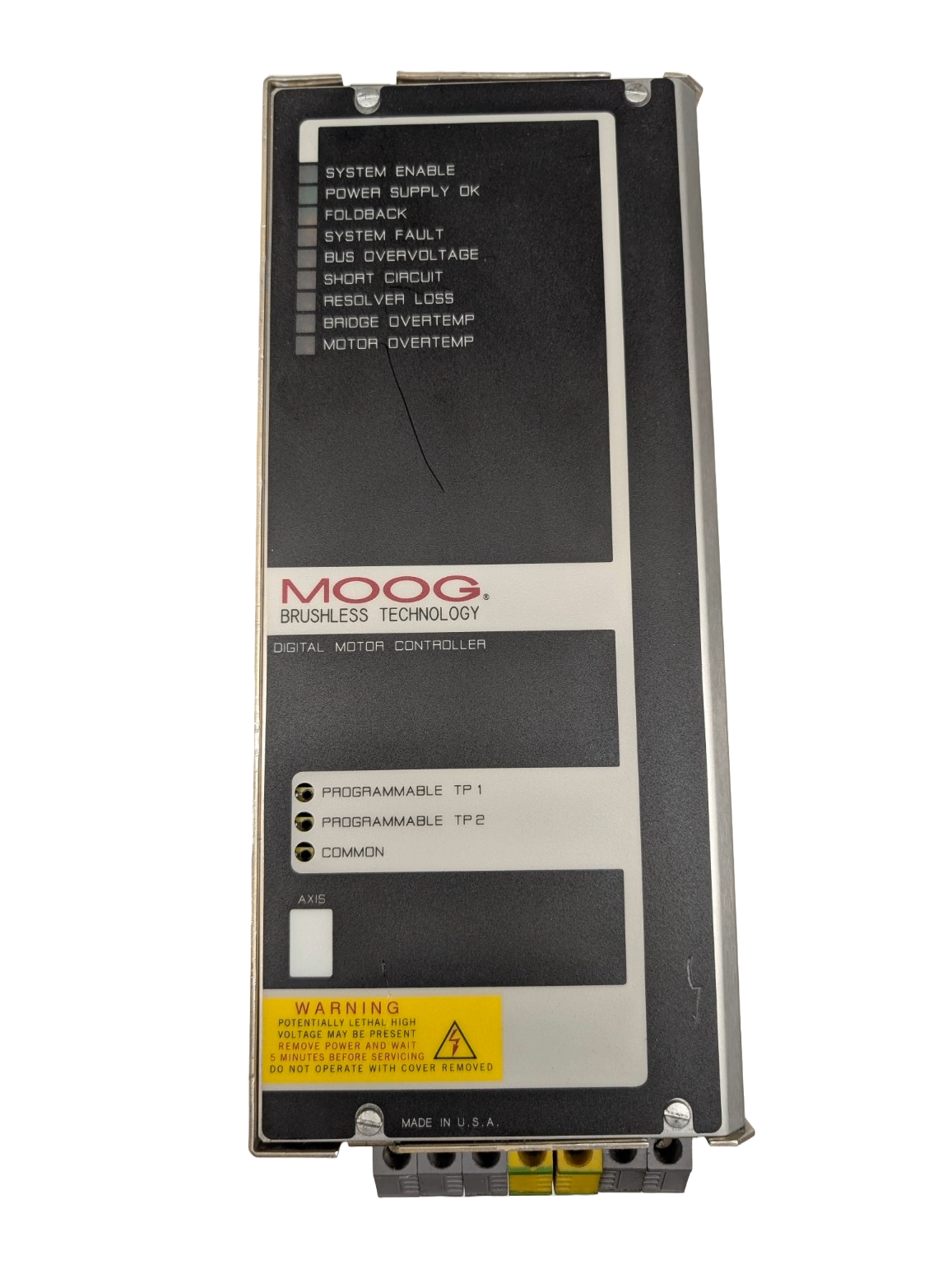 Moog servo drive control unit