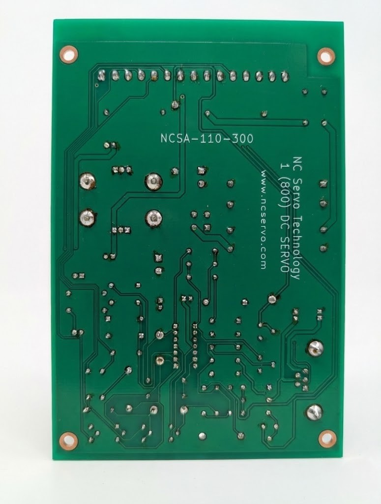 NCSA-110-300 servo amplifier circuit board front view