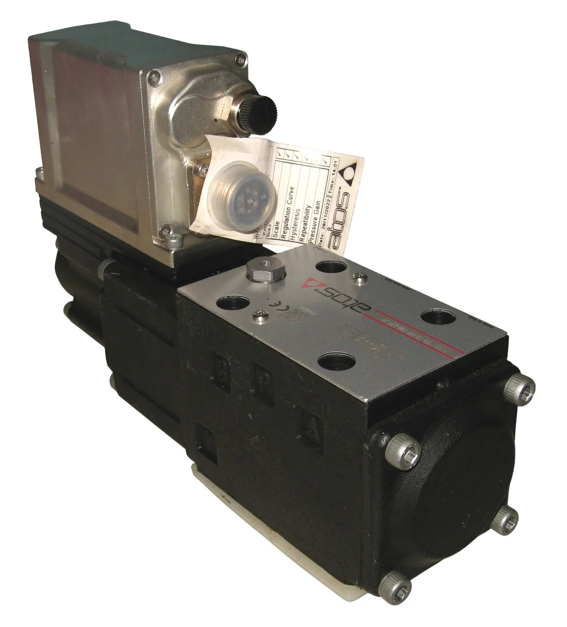 Atos DLKZOR servoproportional directional valve in for service at NC Servo Technology