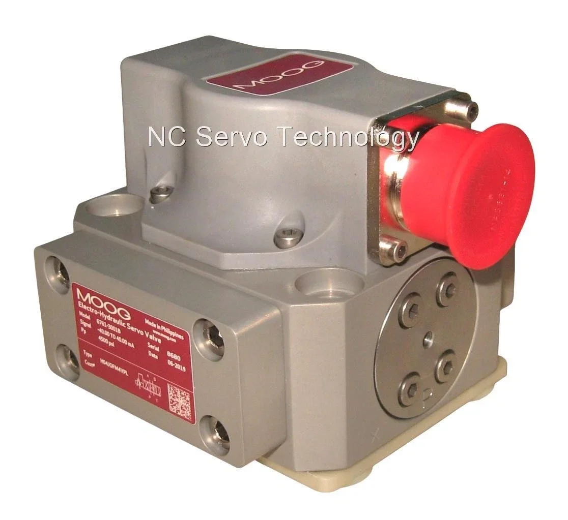 Moog G761 servo valve used in Husky injection molding machines