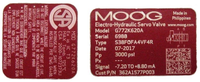 MOOG G772K619A