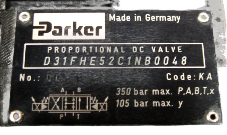 PARKER D31FHE52C4VB0022