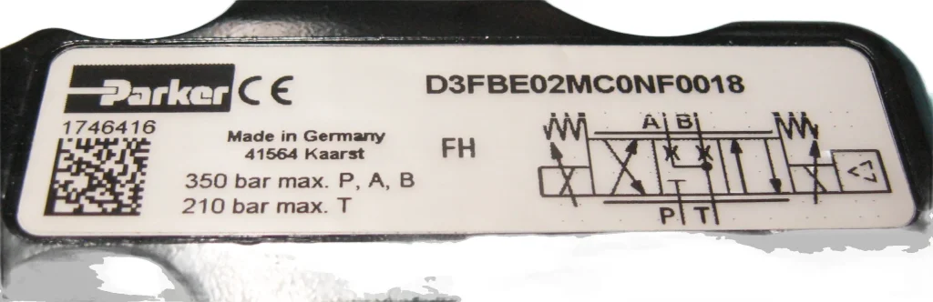 PARKER D3FTE81MCNF0030X6150