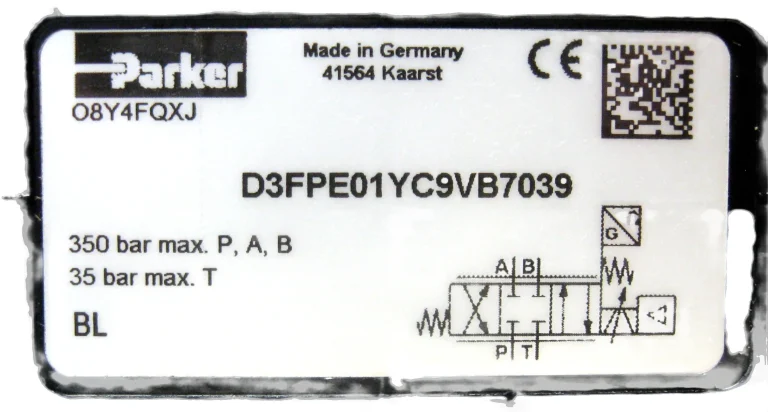 PARKER D3FPE01YC9VB7039