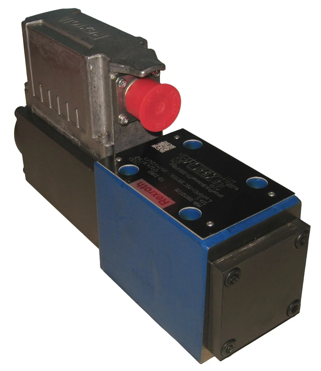 Bosch Rexroth 4WRPEH servoproportional valve in for service at NC Servo Technology