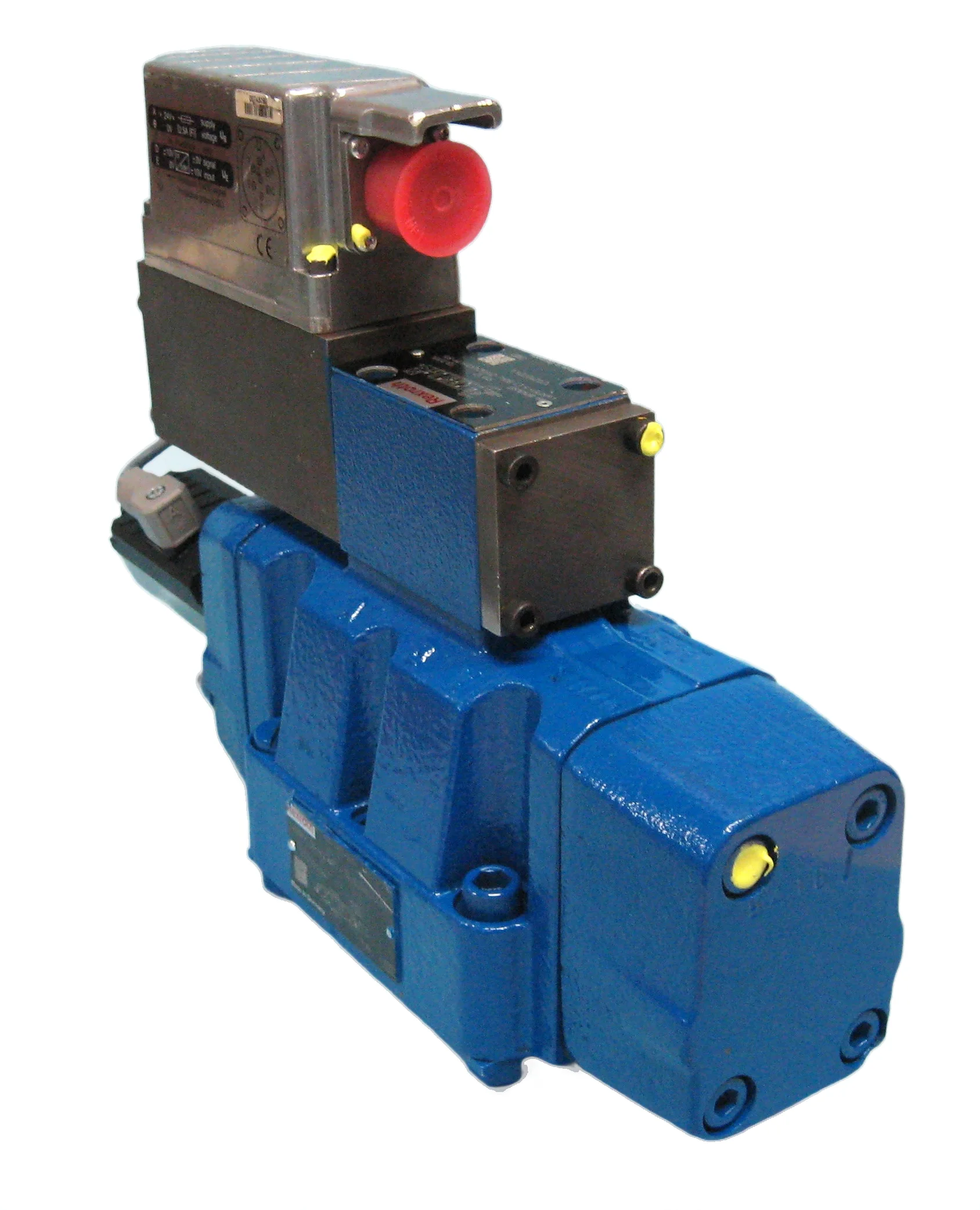 Bosch Rexroth 0811404607 proportional valve, the type used on hydraulic press ram and cushion control
