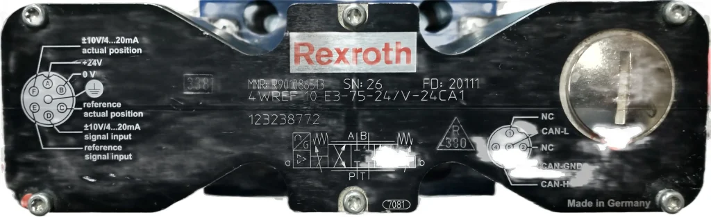 REXROTH 4WREF-10E3-75-24/V-24CA1