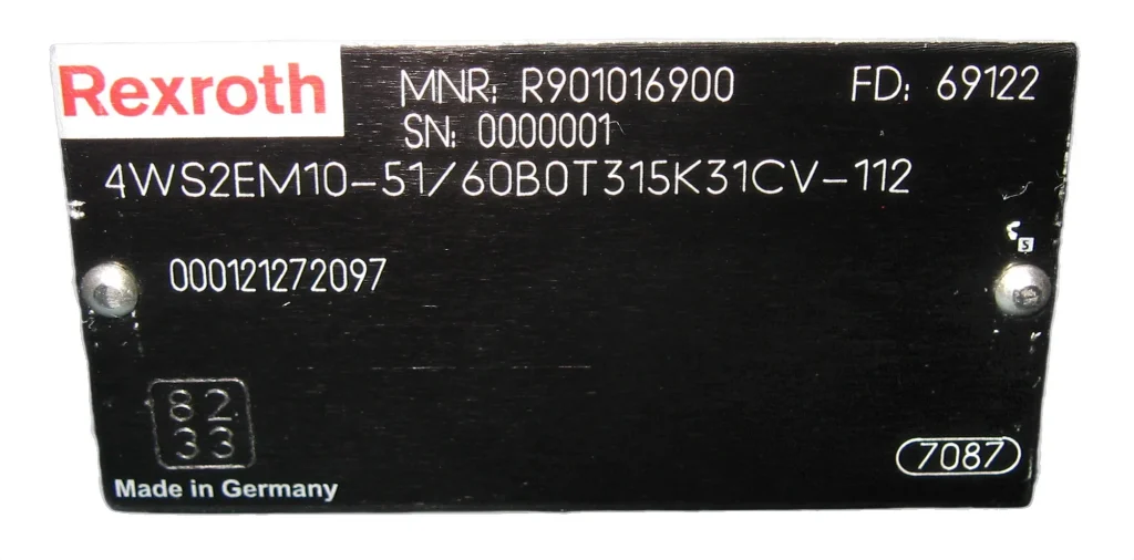 REXROTH 4WS2EM10/51/60B11ET315K31EV
